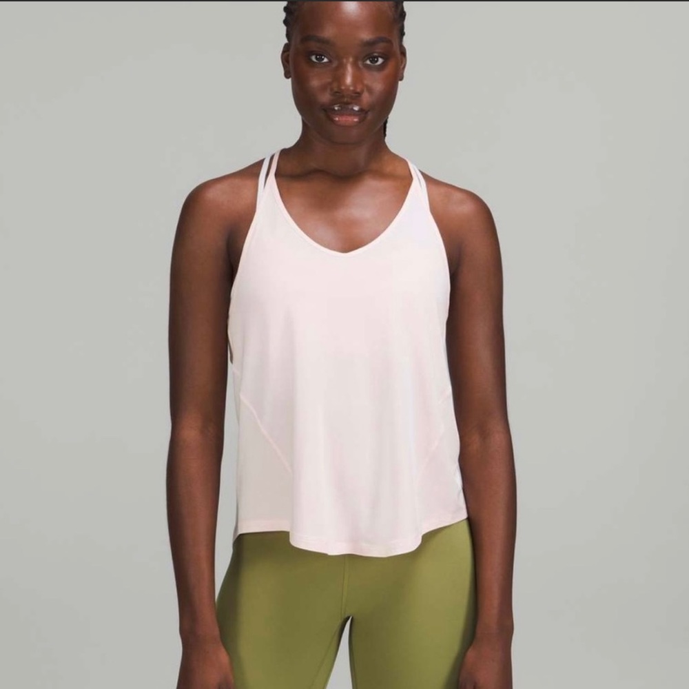 🍋 Lululemon 🍋 Modal-Silk Yoga Tank in Strawberry Milkshake